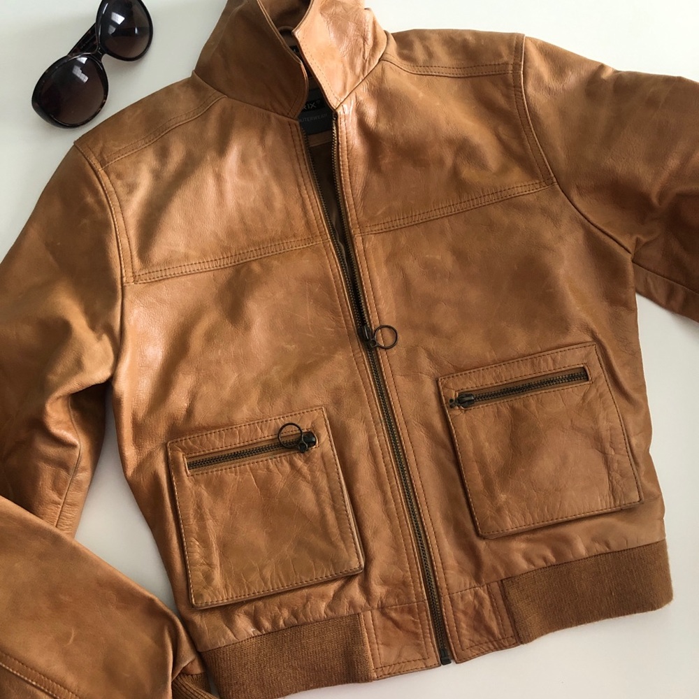 Genuine Short Leather Jacket